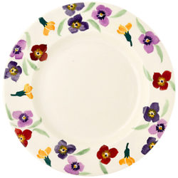 Emma Bridgewater Wallflower Dinner Plate, Multi, Dia.28cm